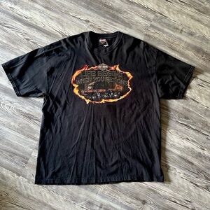 Men’s Harley Davidson Black Graphic T-Shirt